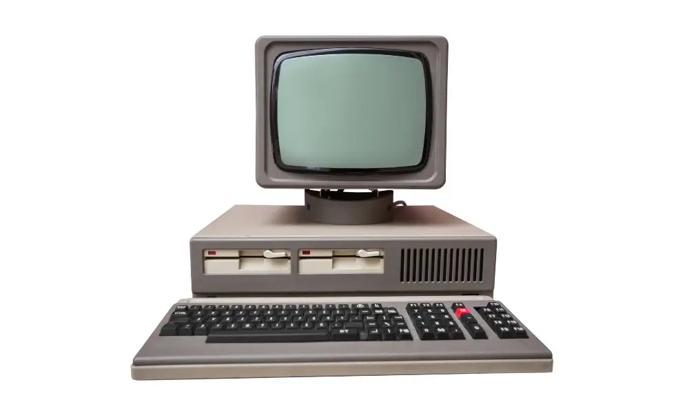 old computer before days of Houston search engine optimization