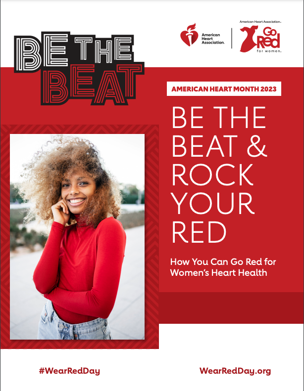 National Wear Red Day for American Heart Month Bizopia