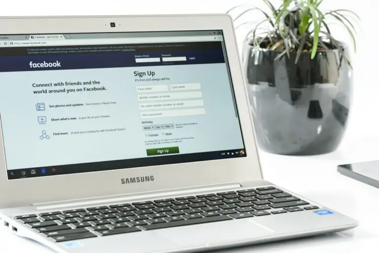 Laptop open and ready to start social media optimization