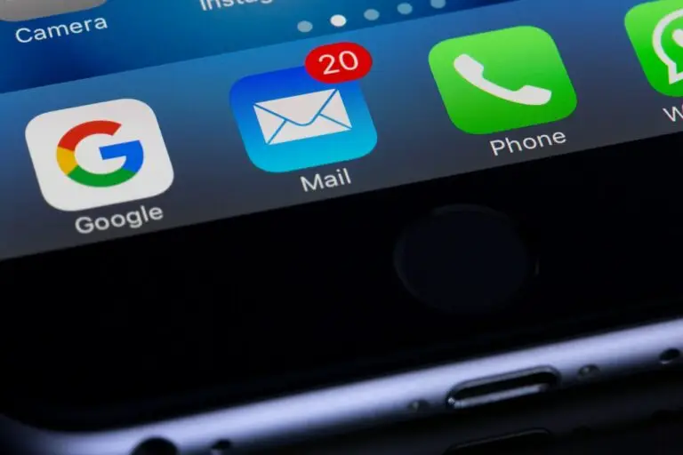 email badge notification from Houston digital marketing agency